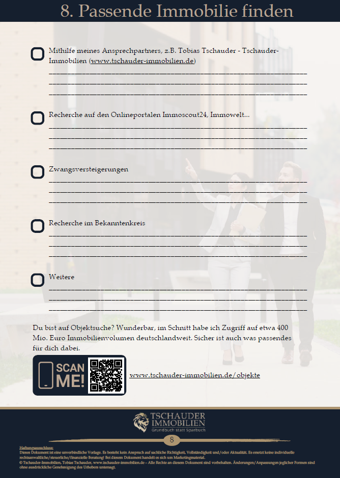 Checkliste Wohnungskauf Immobiliensuche_00