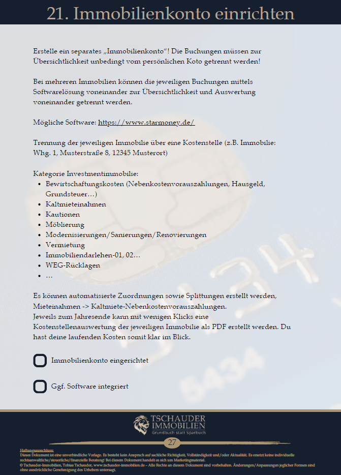 Checkliste Wohnungskauf Konto_00